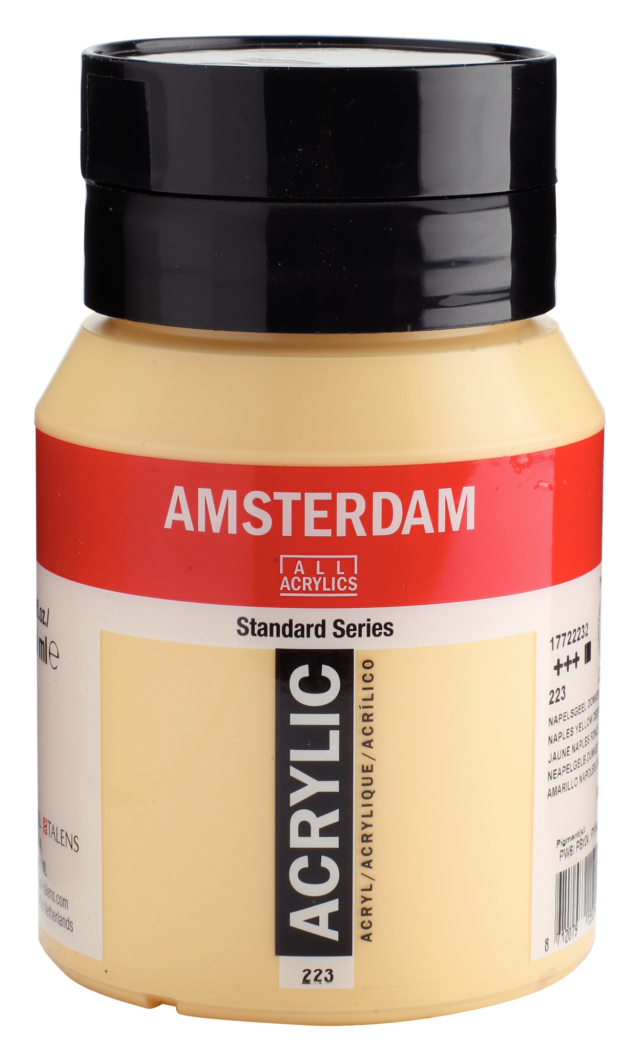 Amsterdam Acryl 500 ml Napelsgeel Donker 223