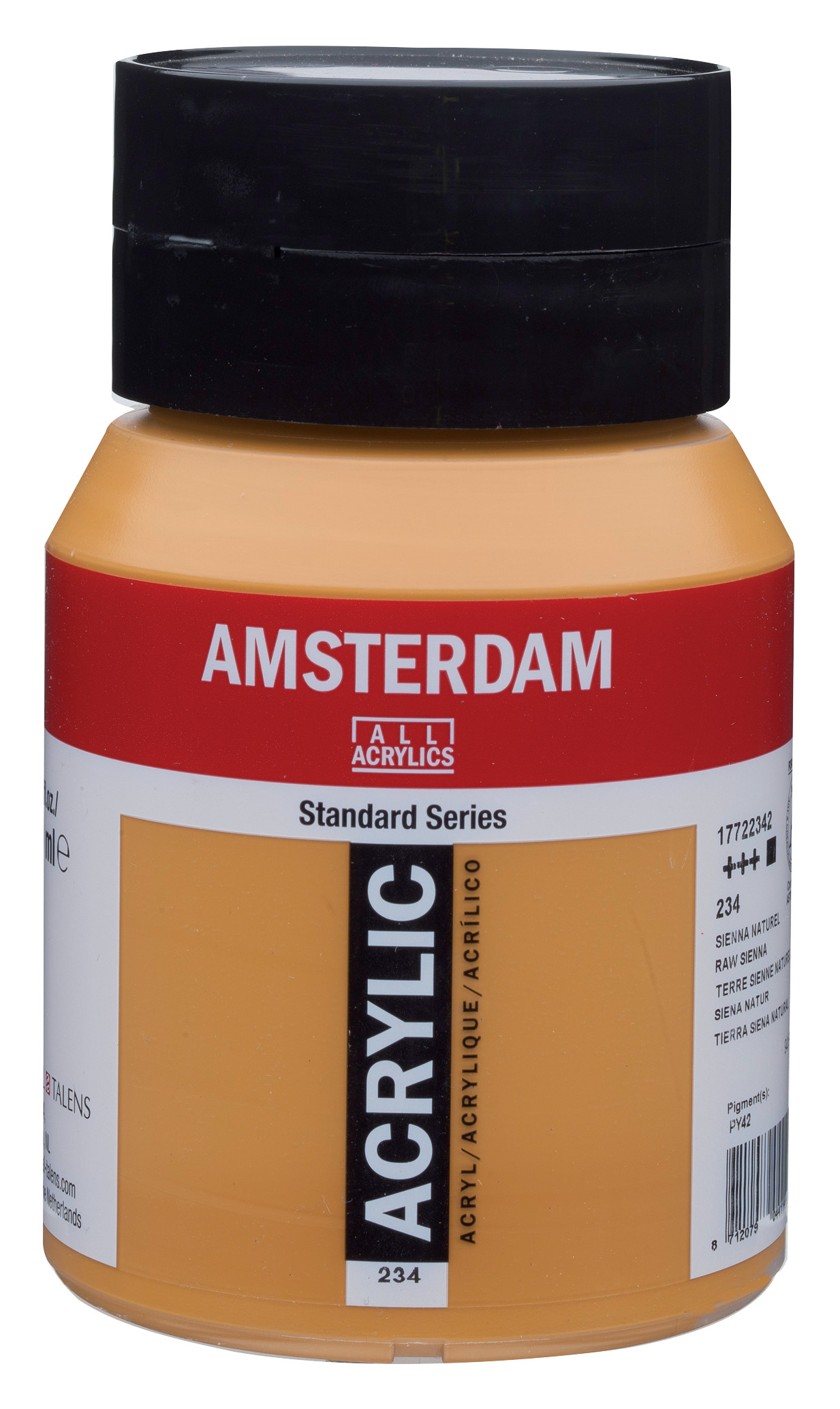 Amsterdam Acryl 500 ml Sienna Naturel 234