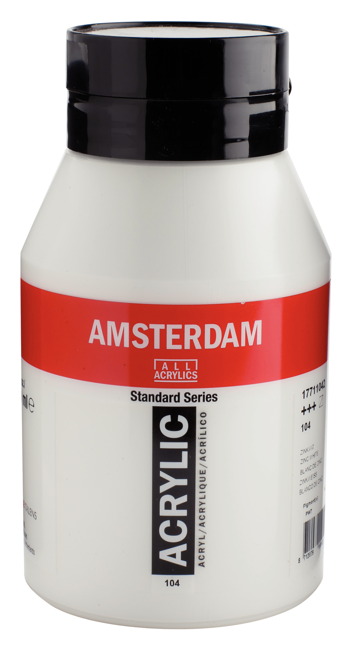 Amsterdam Acryl 1000 ml Zinkwit 104