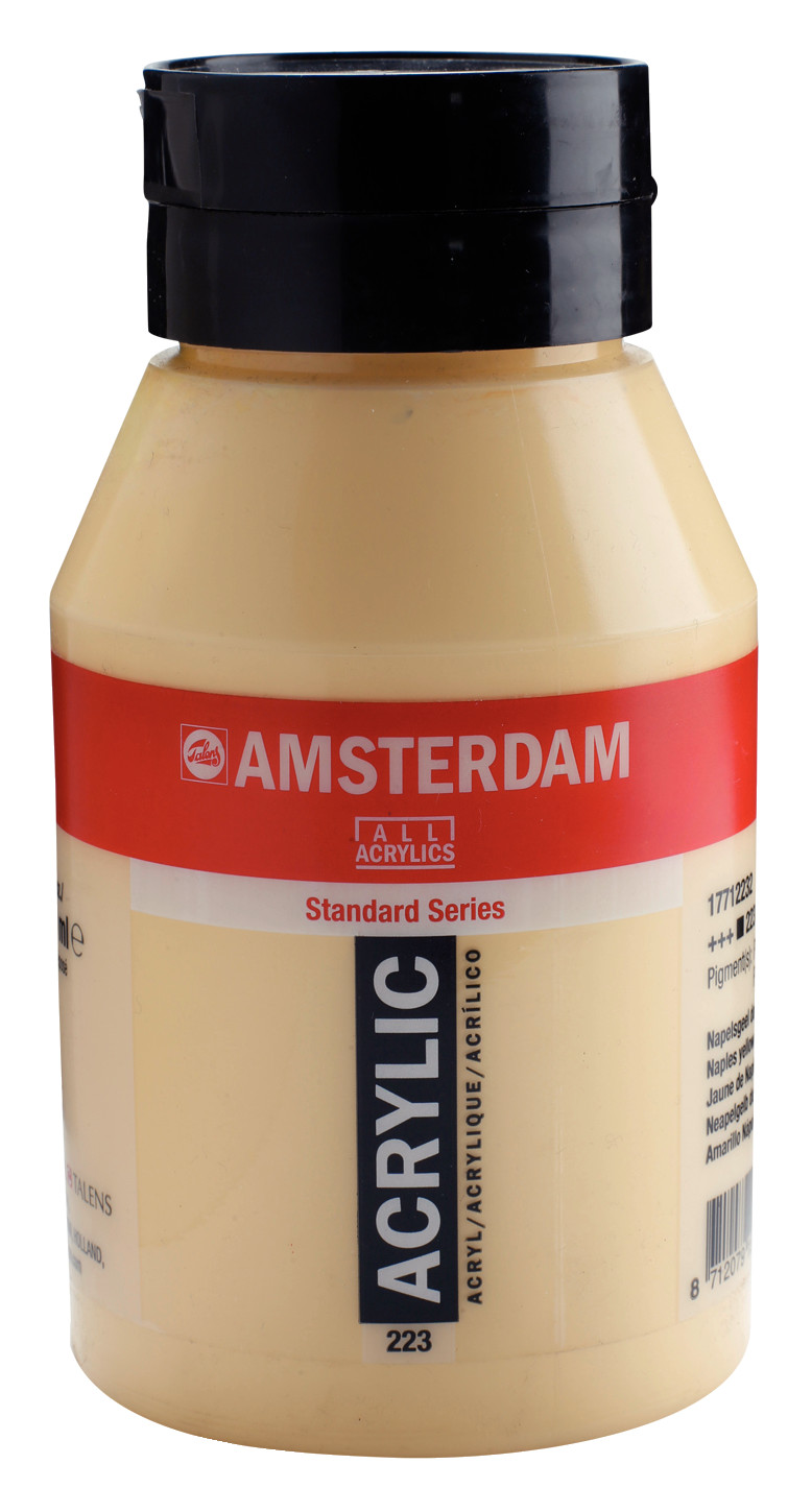 Amsterdam Acryl 1000 ml Napelsgeel Donker 223
